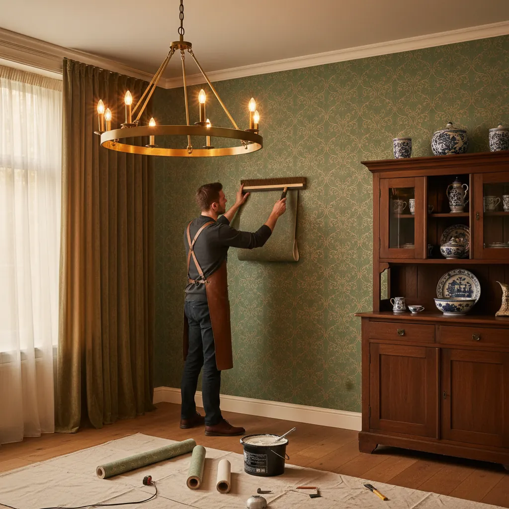 Behangwerk interieur